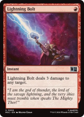 Lightning Bolt, Marvel Super Heroes